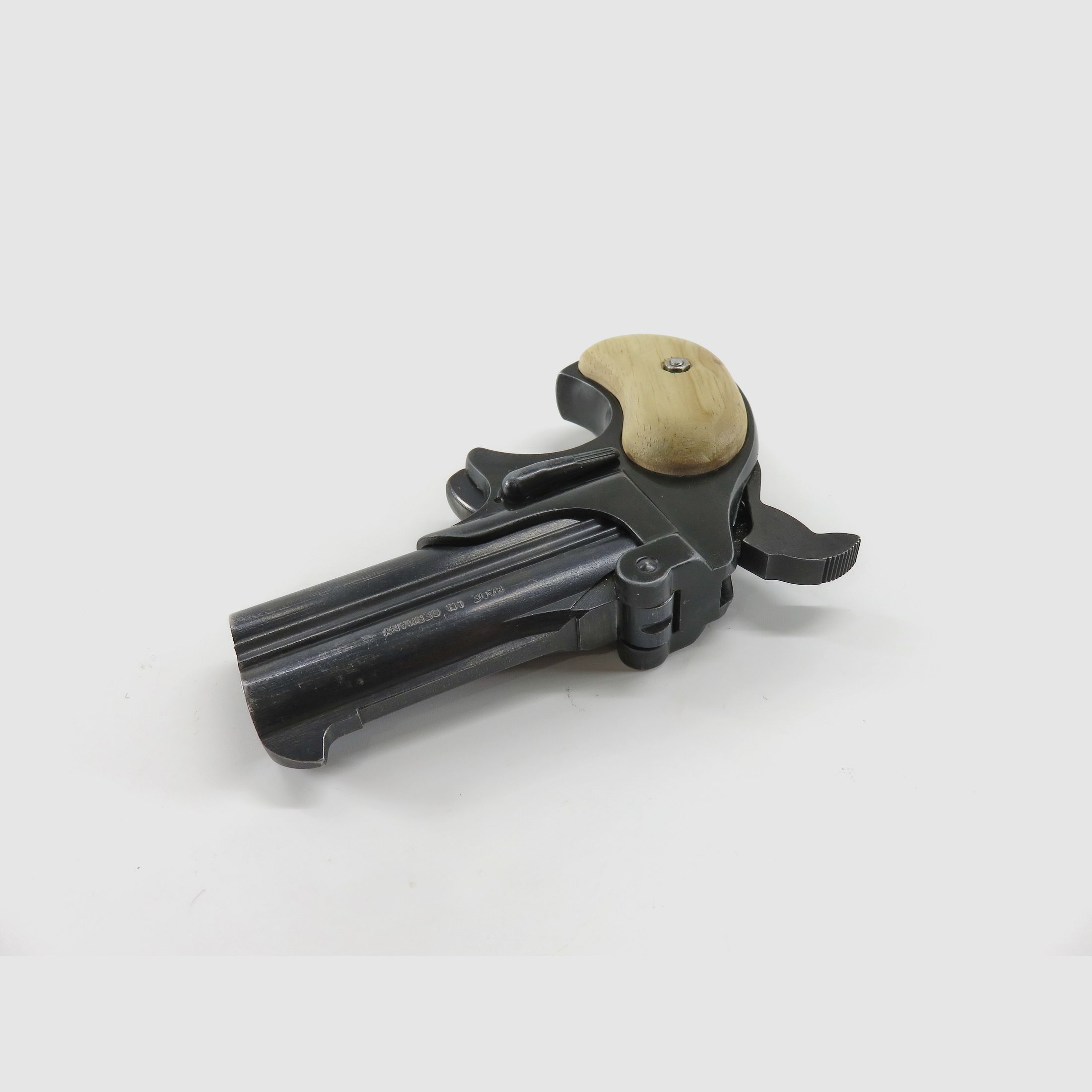 Doppelläufiger Derringer Röhm Modell RG 17 | Kaliber .38 Spezial | Deutscher Beschuss | Sammlerwaffe!