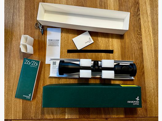 Nowa luneta celownicza Swarovski Z6i 2nd 2-12x50 SR, 4Ai