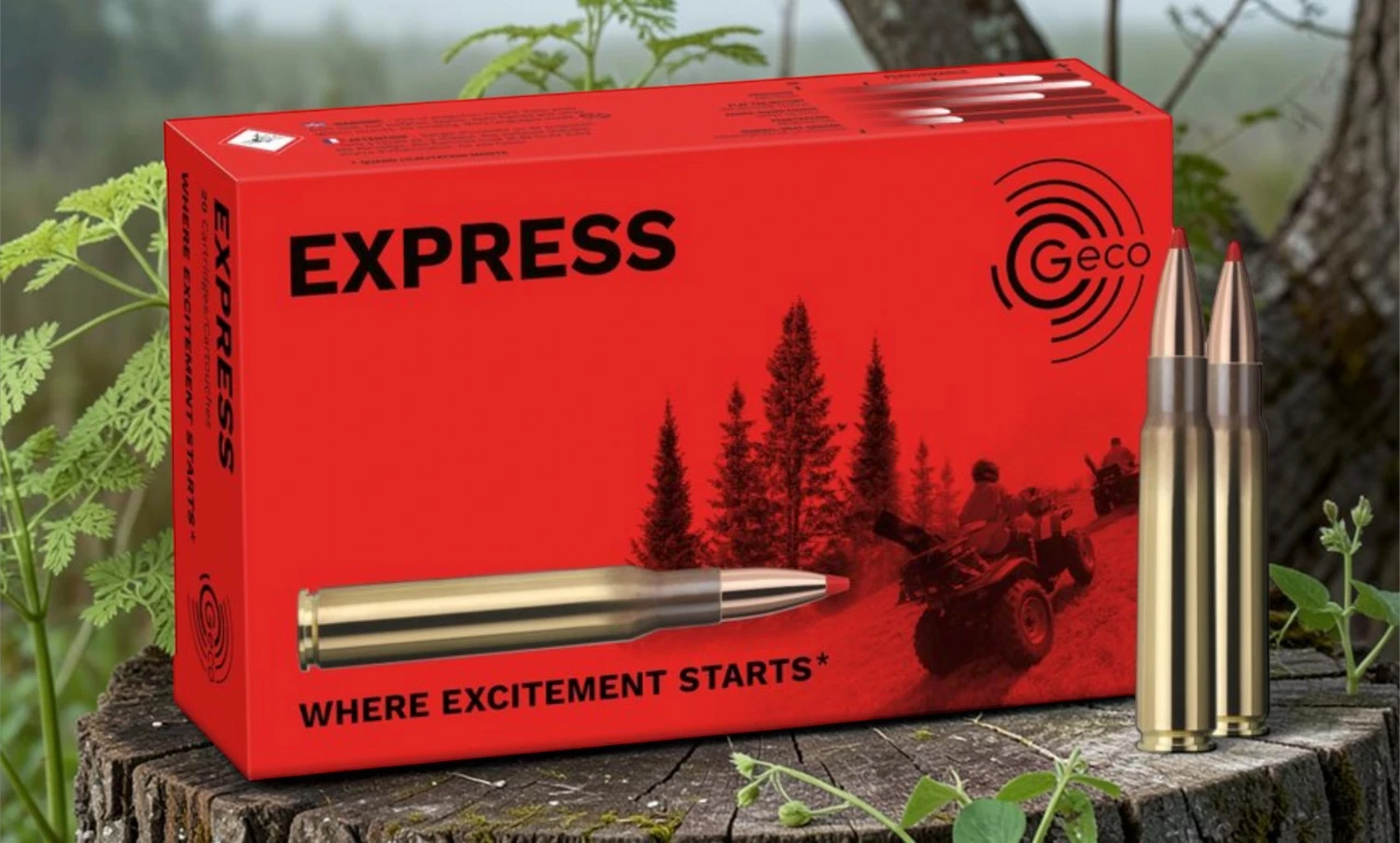 Geco Express hunting cartridge cal. 8x57 IS 11.7 g