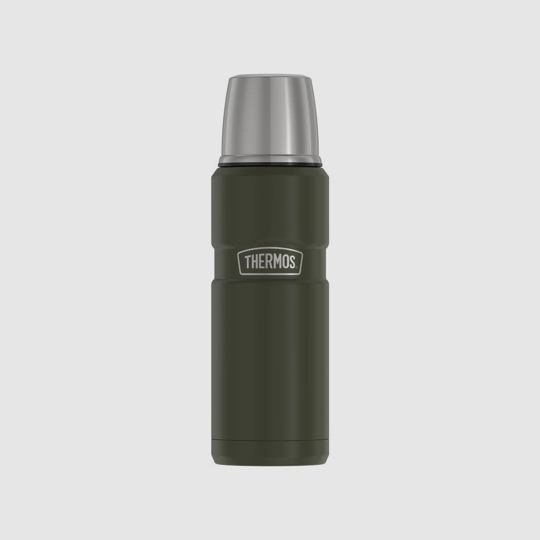 Thermos gobelet isotherme vert militaire 470 ml, image 1 sur 5