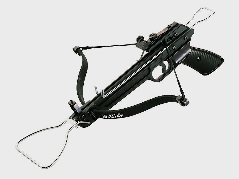 Armbrustpistole Power-Shooter 80lbs + 3 Metallpfeile,