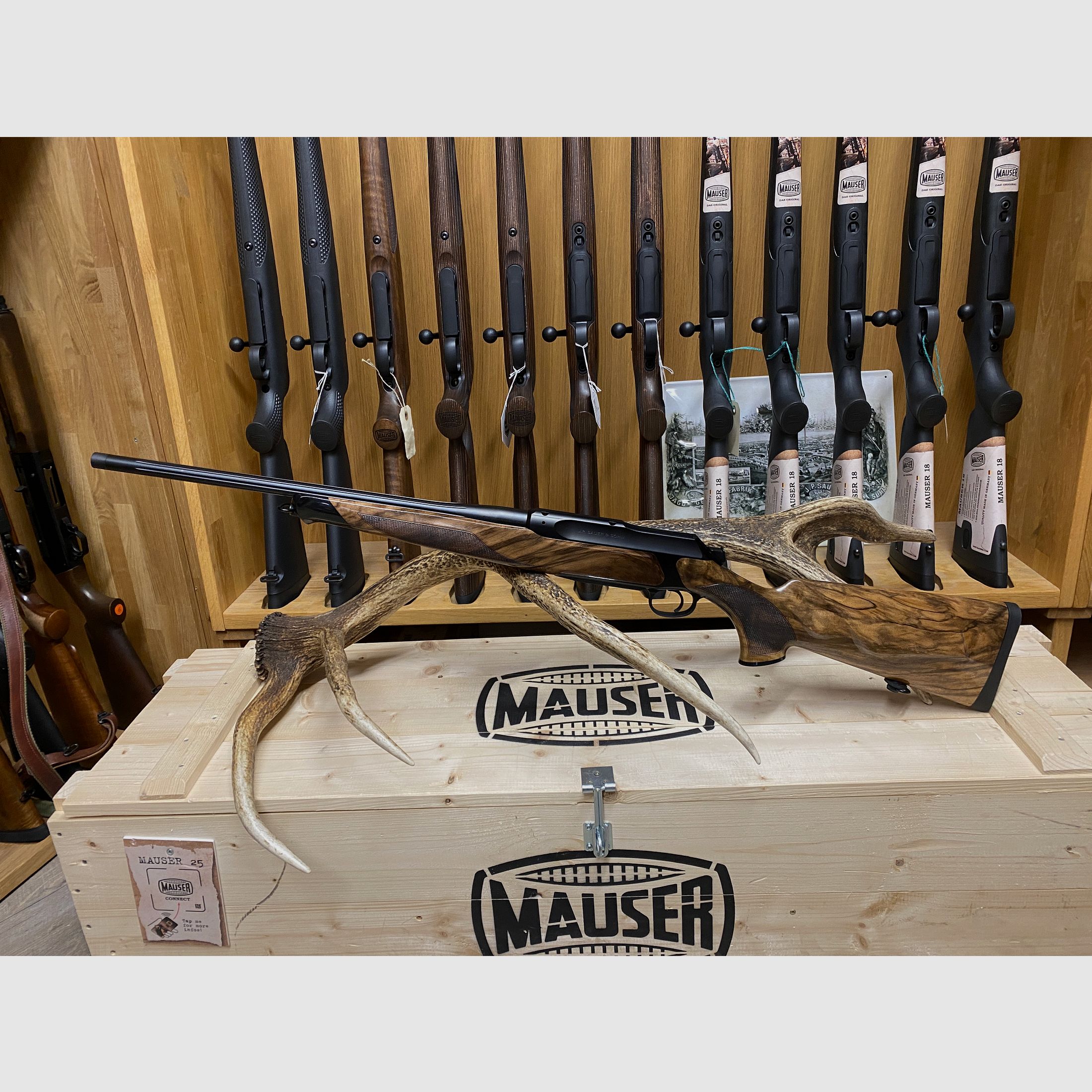 Sauer 505 Ergo Lux, z pakietem Highland