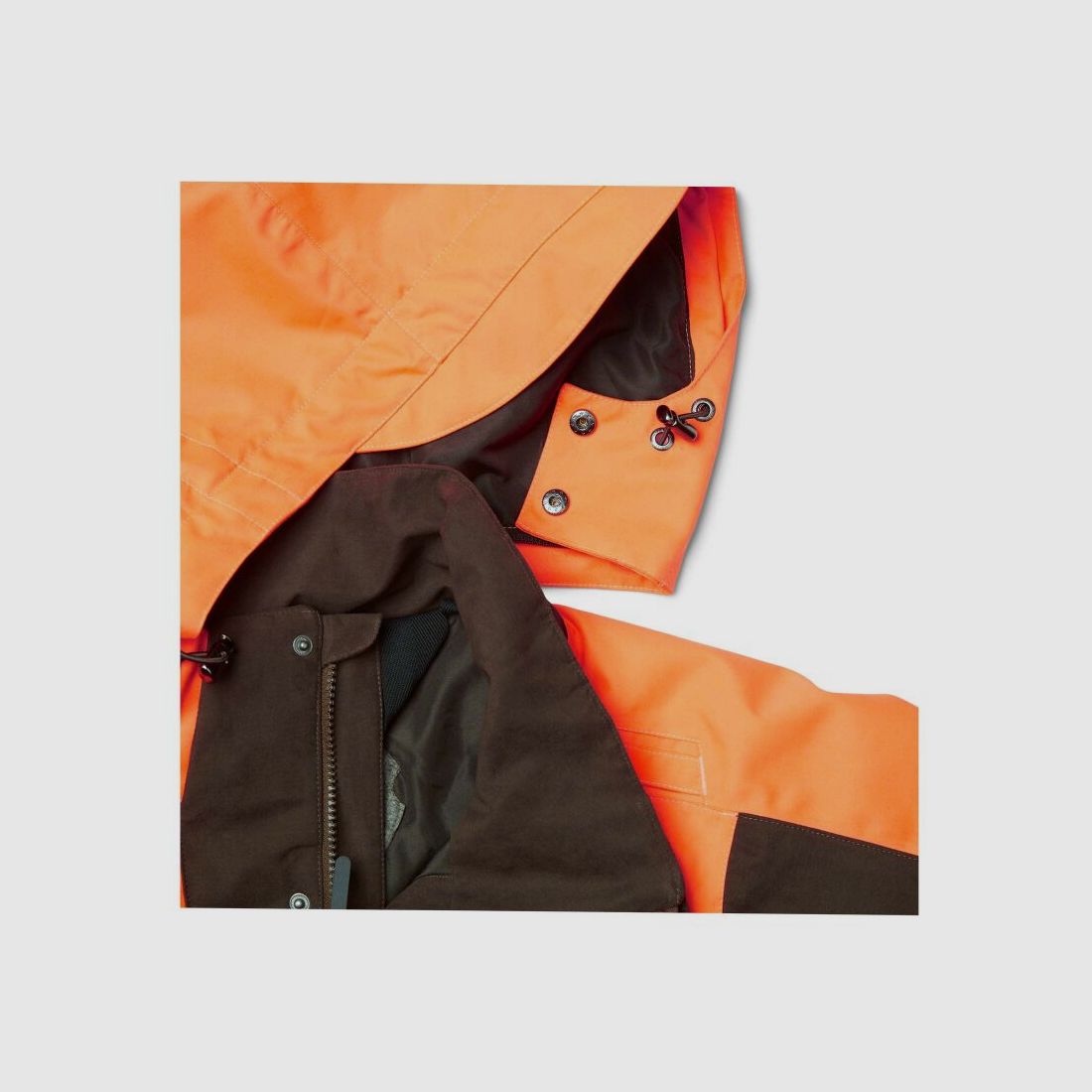Northern Hunting Herren Drückjagdjacke Thor Gunnar Grün-Orange
