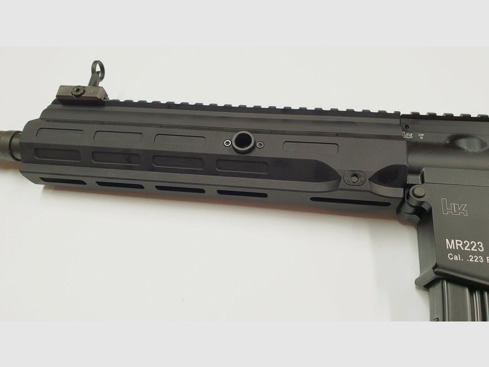 Heckler & Koch Heckler & Koch MR223 A3 Slimline 11" SPORT Special Edition, Zwart .223Rem Zwart BKA-Bescheid