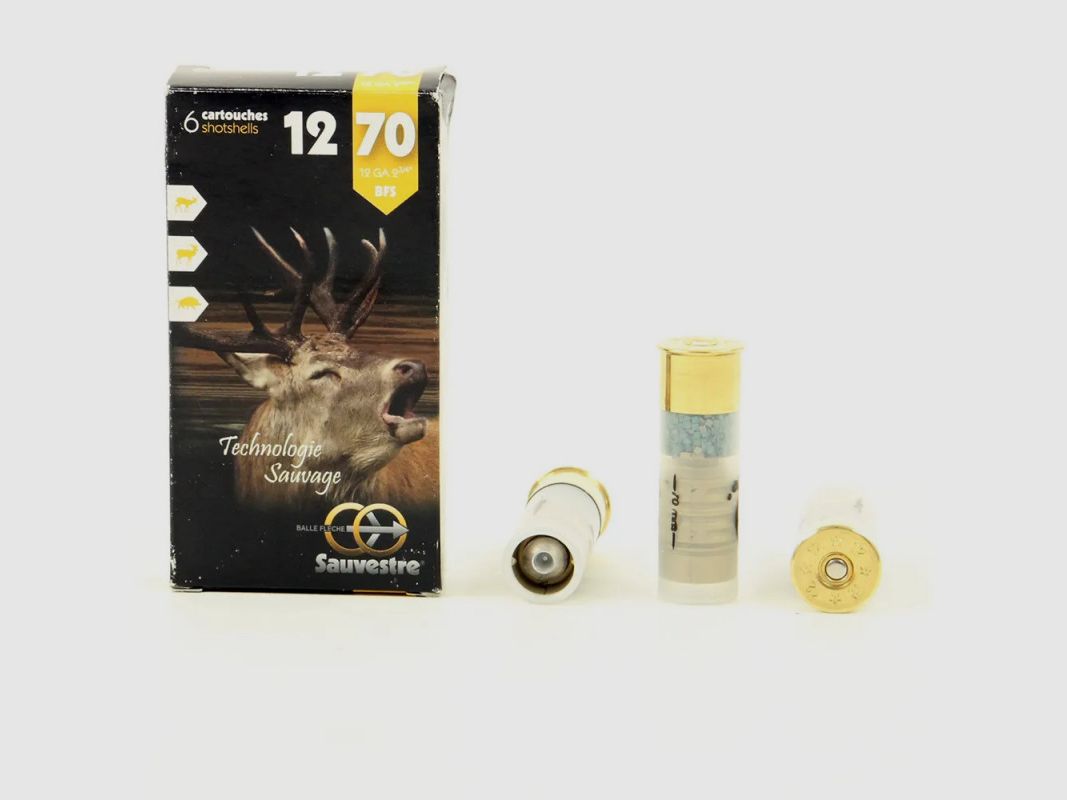 6 cartuchos SAUVESTRE C12-70