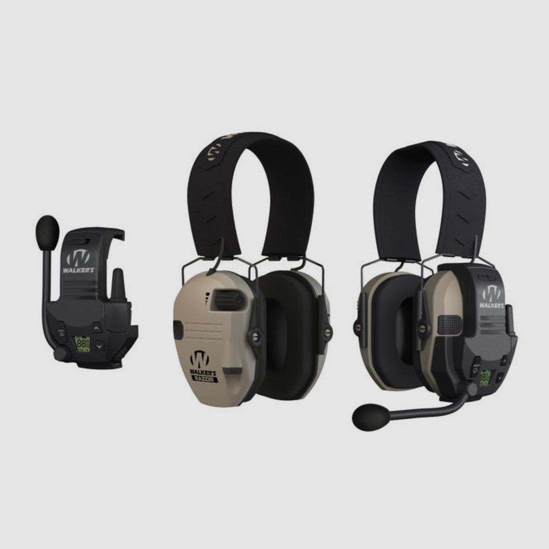 Kit Talkie-Walkie Walkers Razor für Kopfhörer - Kabellose Kommunikation - Einfache Installation - Perfekt für die Jagd und Outdoor, Bild 2 von 4