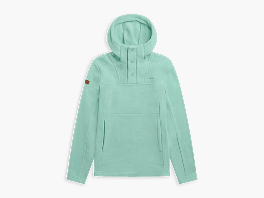 Bergans Hareid Fleece Hoodie Femme Mint Crush XL