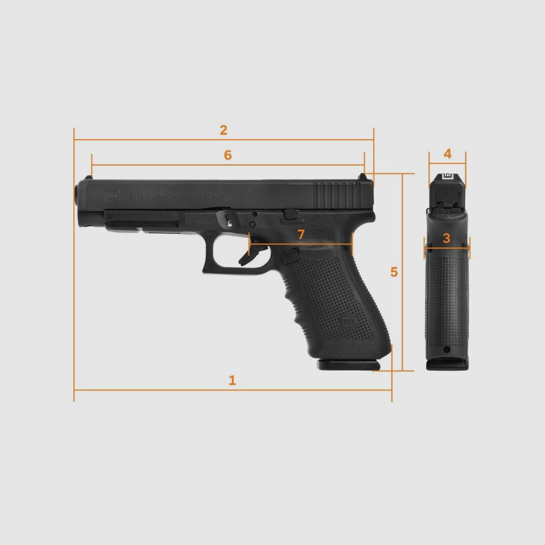 Glock 41 Gen4 MOS