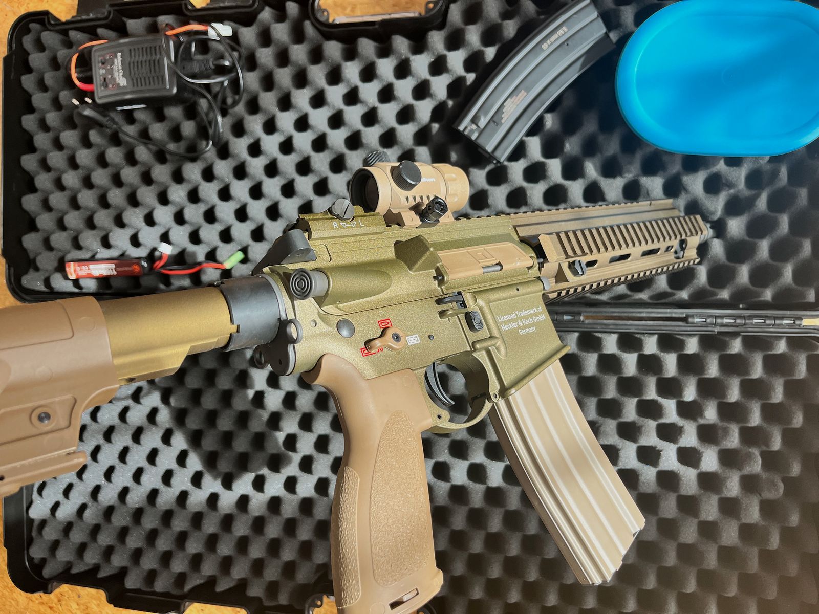 Umarex HK416 S-AEG in RAL 8000 Airsoft