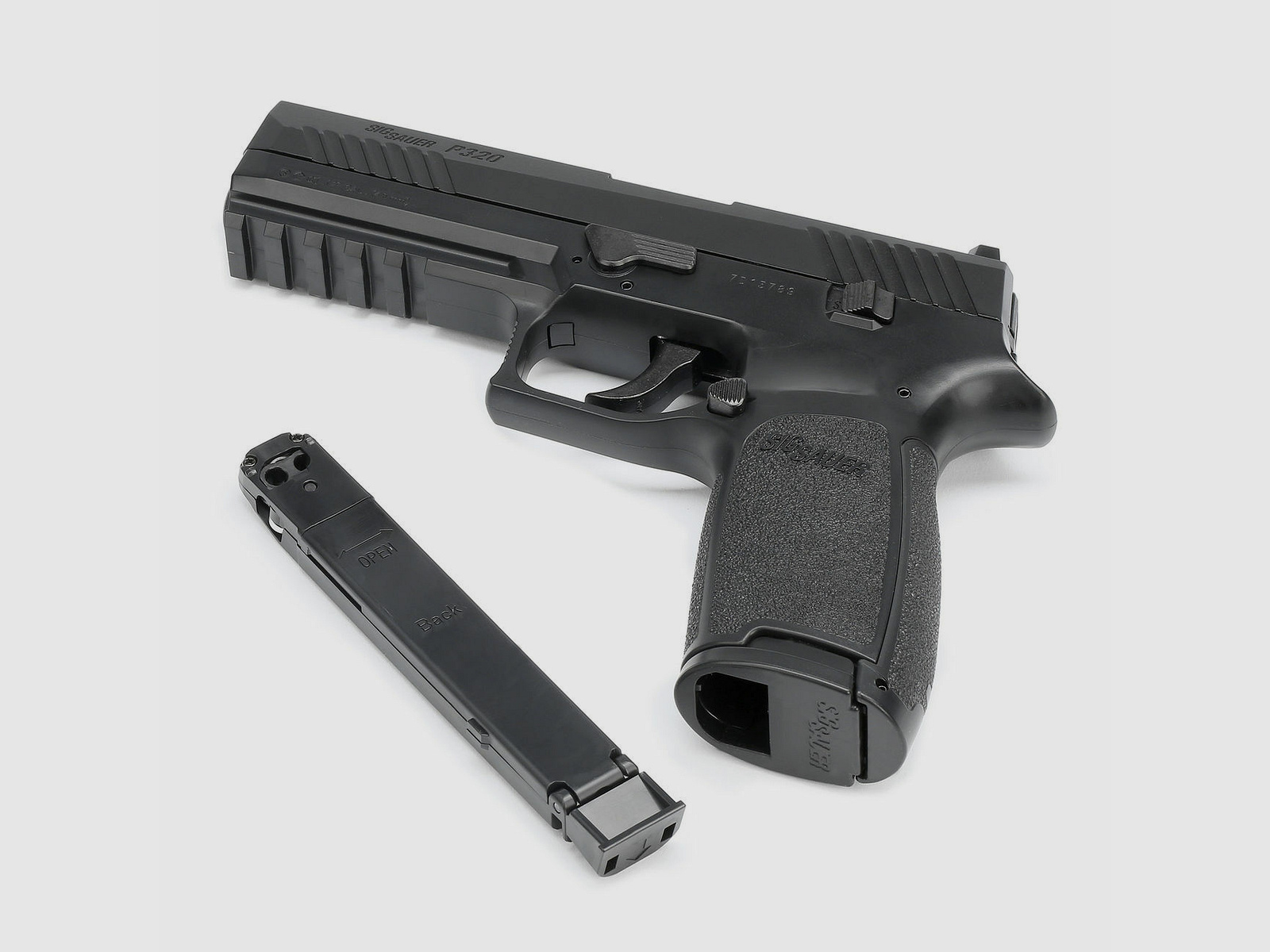Sig Sauer P320 CO2-Luftpistole Blowback Kal. 4,5 mm Diabolo schwarz