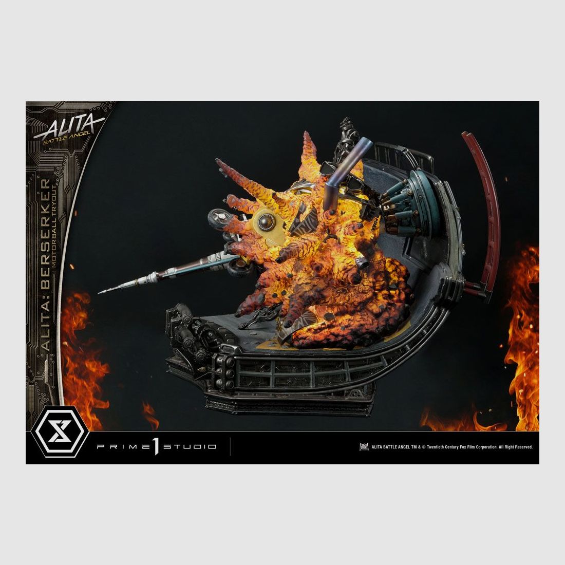 Alita: Battle Angel Statue 1/4 Alita Berserker Motorball Tryout Bonus Version 64 cm | 43075