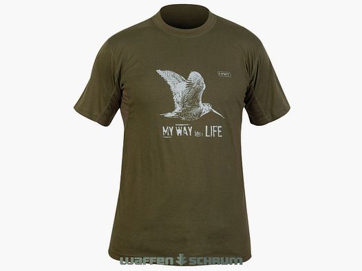 HART T-Shirt Merken Woodcock