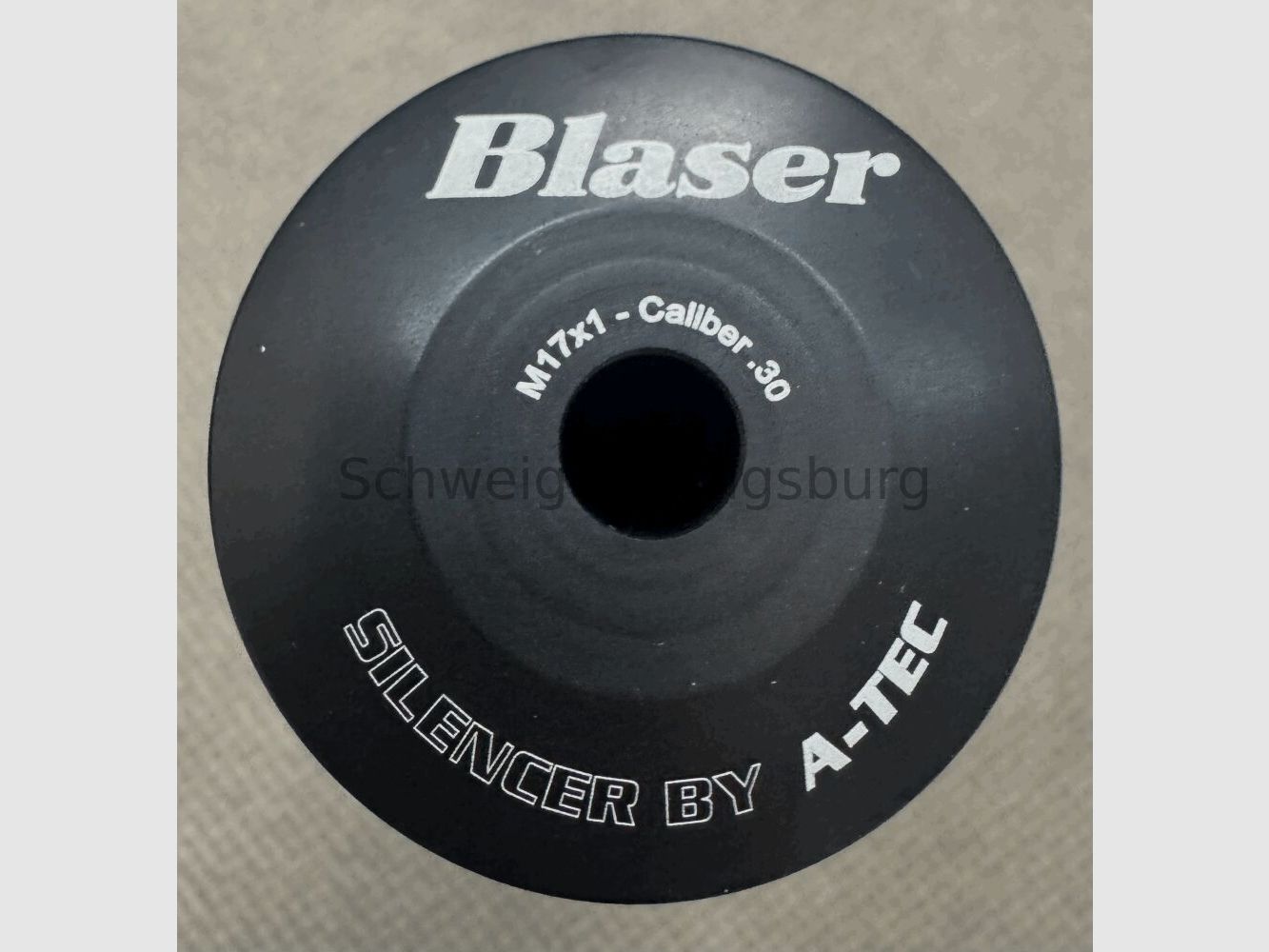 Overbarrel silencer Blaser silencer M17x1 cal. .30 A-TEC