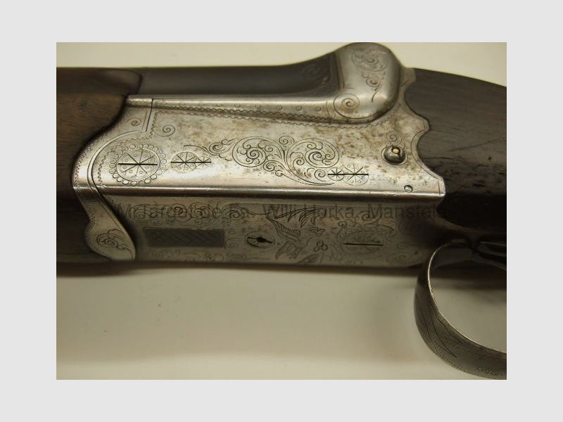 Simson Suhl escopeta de caza de doble cañón * Doble disparador * Estado nota 2,5