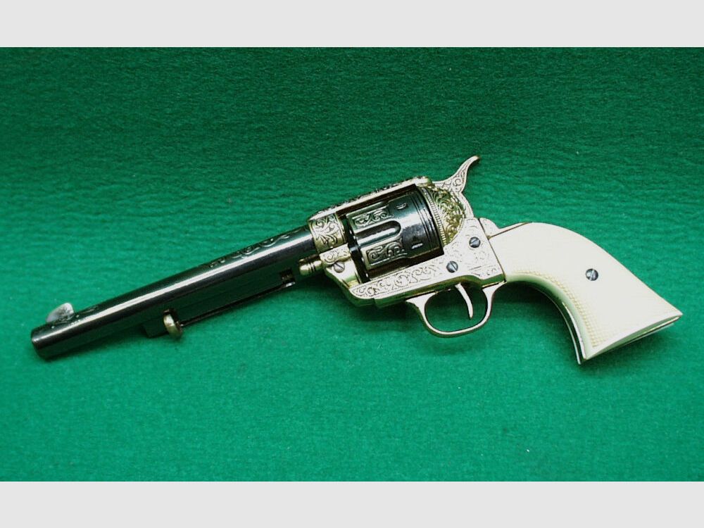 Denix Deko Colt 1873 7,5", gegraveerd