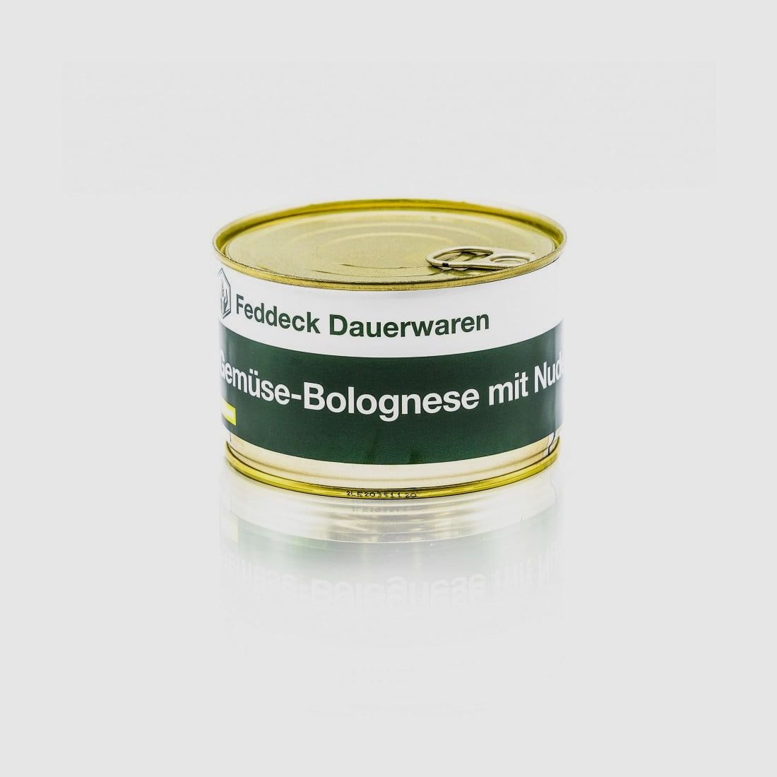 Feddeck Dauerwaren Gemüse-Bolognese mit Nudeln (400 g)
