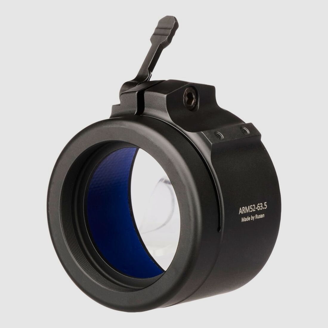 Rusan Optikadapter M52x0,75 63,5 mm - inkl. Picatinny-Schiene