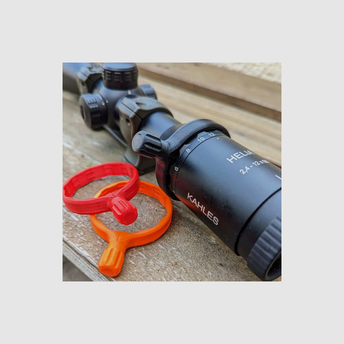 Für Kahles Helia: Schnellverstellhebel für Vergrößerungseinstellung der Kahles Helia Serie