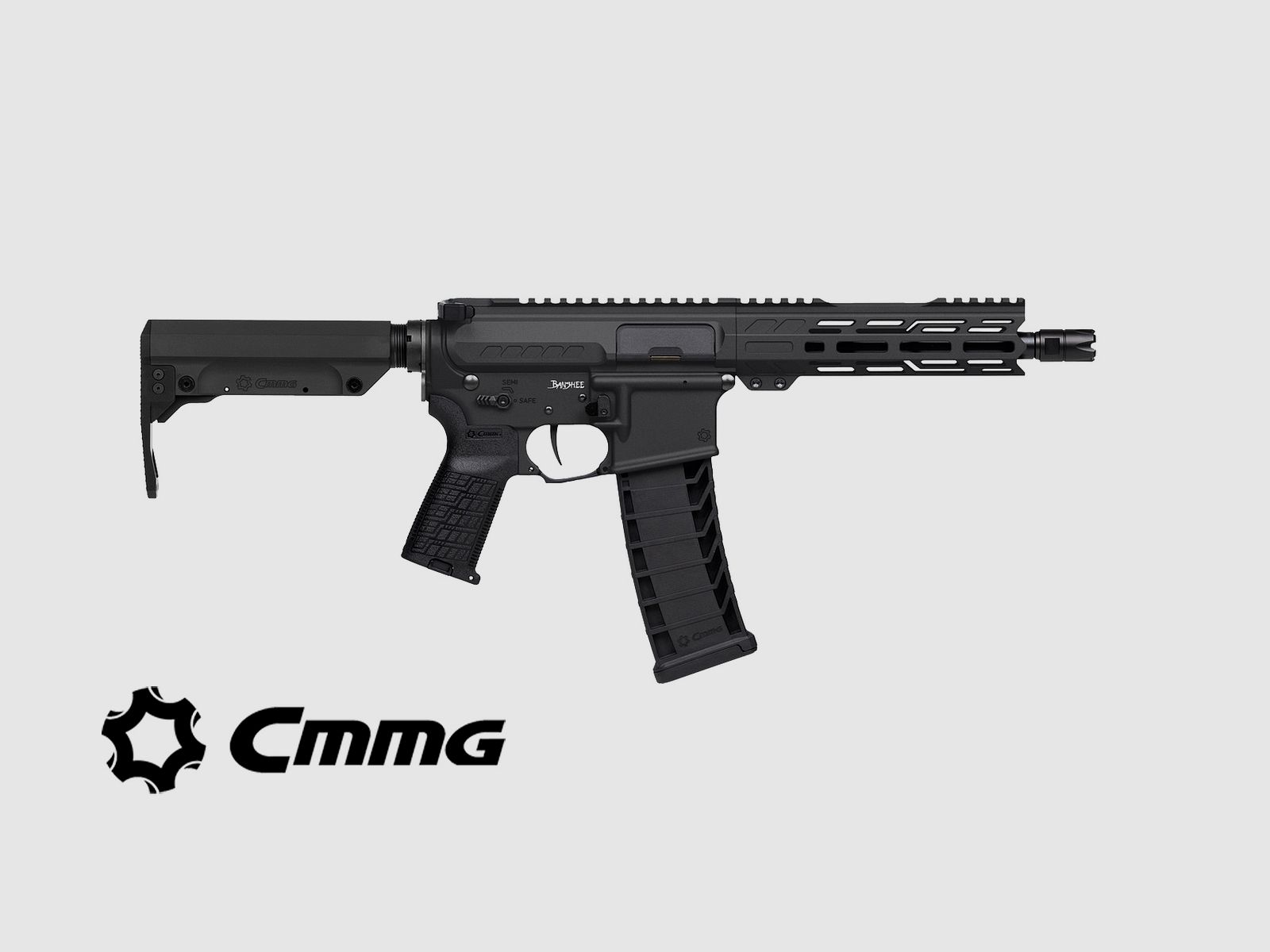 CMMG BANSHEE® FE Complete Upper Receiver 9mm Luger 8" AB, image 2 of 3