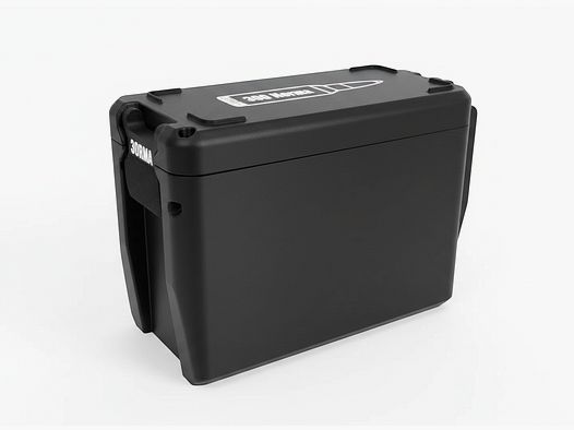 Filamelt ammunition box / 300 Norma Magnum / 'folding / locking lid' / cartridge box, ammo box