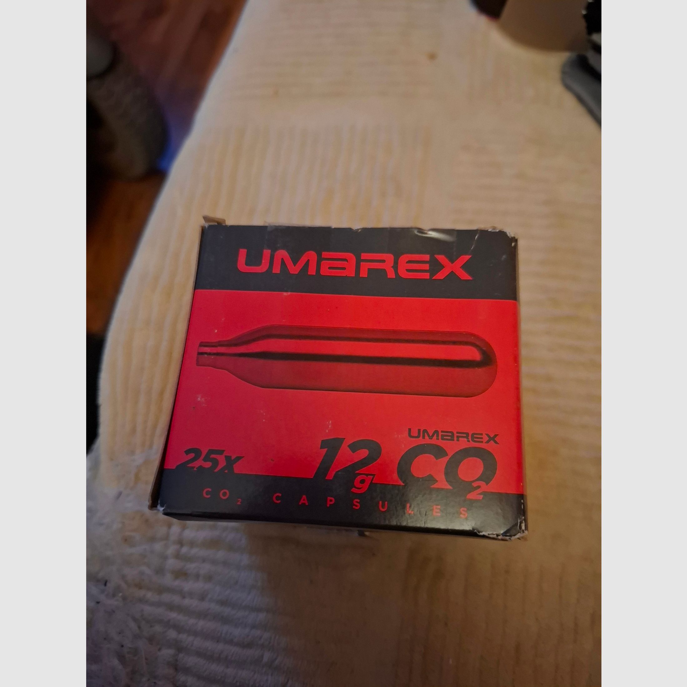 25 stuks Umarex Co2 capsules 12g