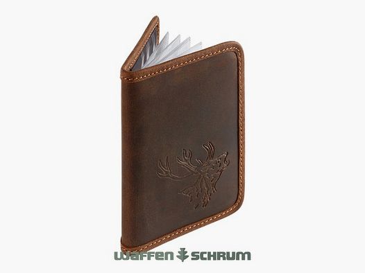 Fritzmann jachtbewijs etui hert leer bruin