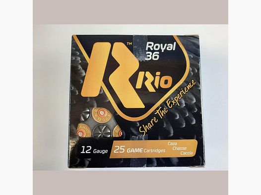 RIO Royal 36 Kal. 12/70 3,2mm 36g 25 Stk.