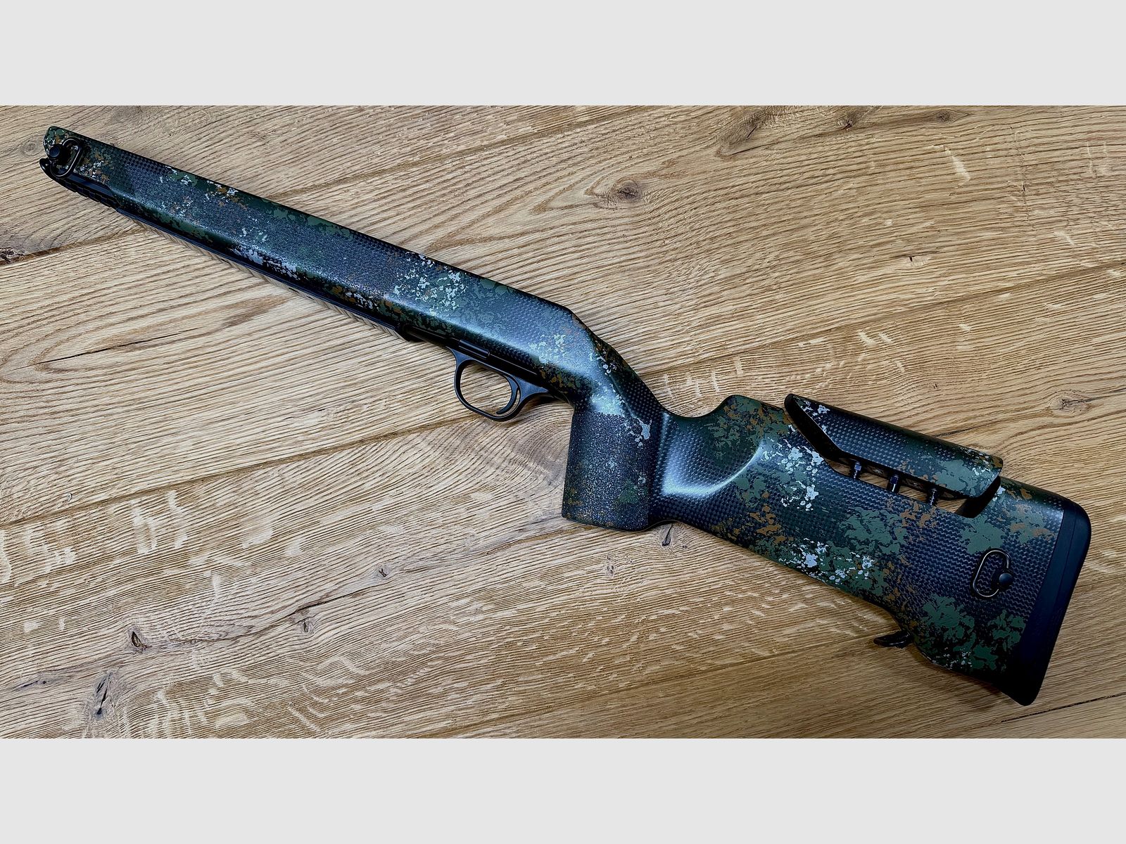 Carbonomix Hunttech y compris le système Boîtier Blaser R8 original avec unité de déclenchement / équipement complet / NEUF