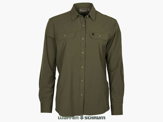 Pinewood Bluse Everyday Travel Green