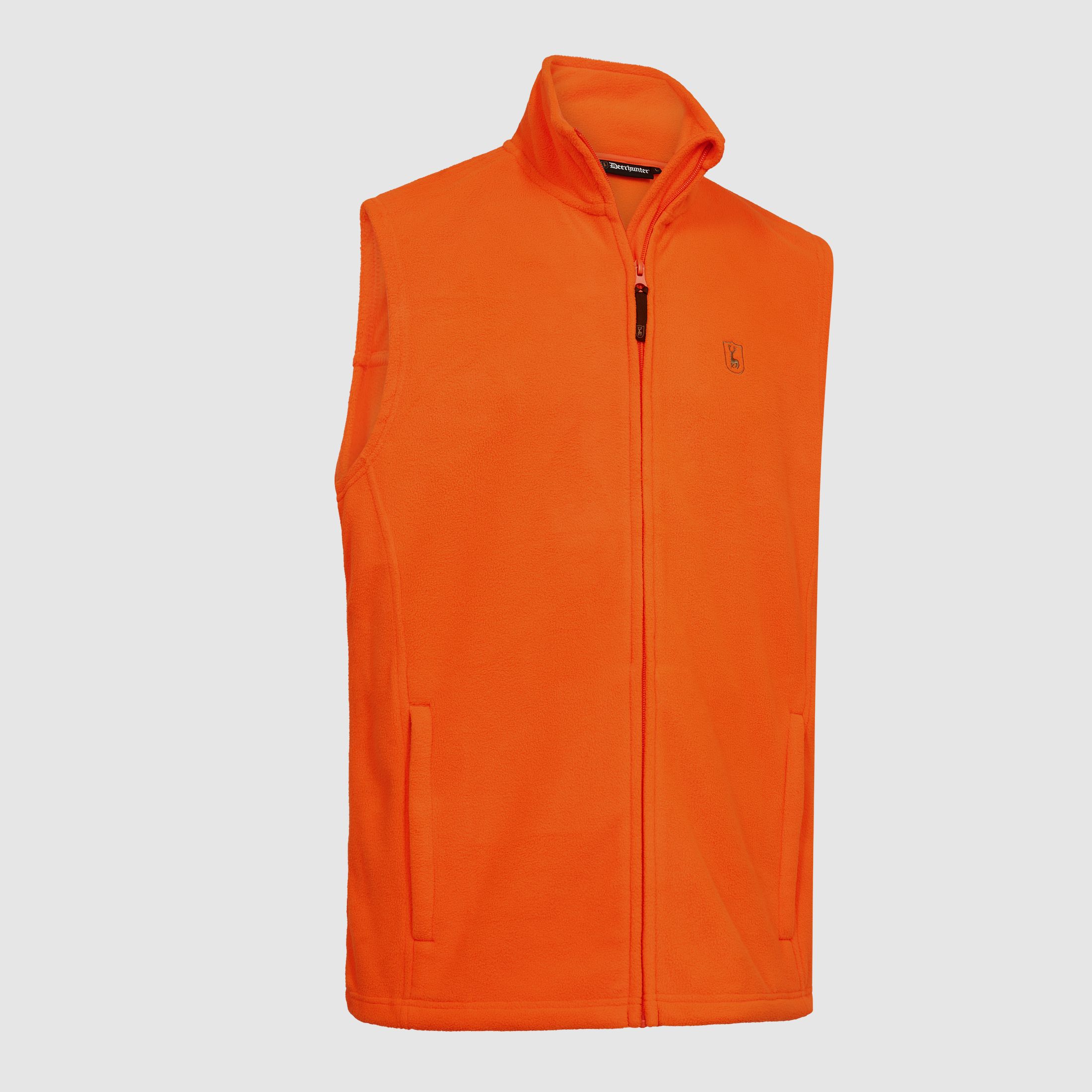 Chaleco de Forro Polar Atlas - Naranja de Seguridad - Talla: 4XL