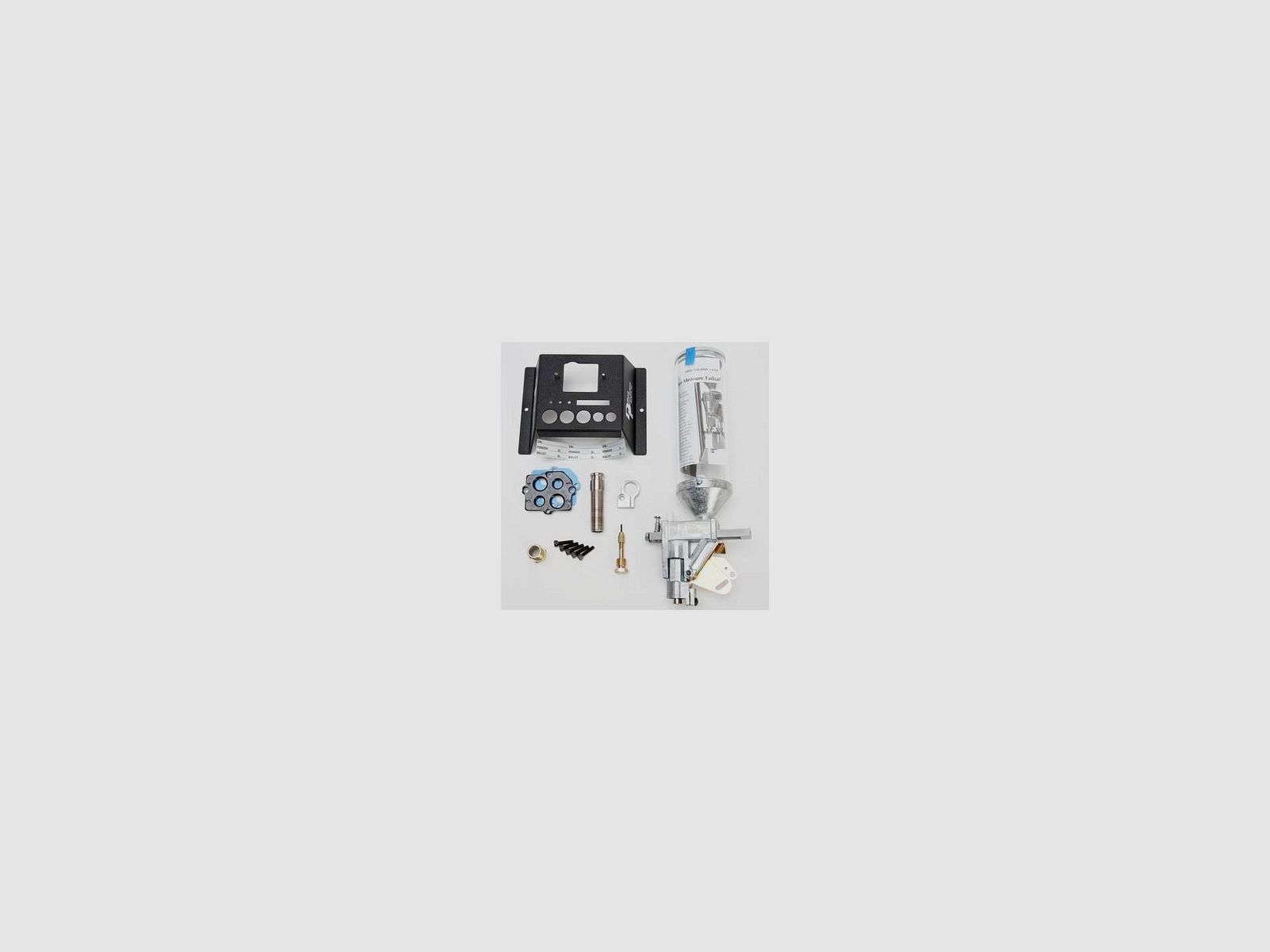 Snelle wisselkit pers Square Deal dispenser, matrijs en matrijshouder.