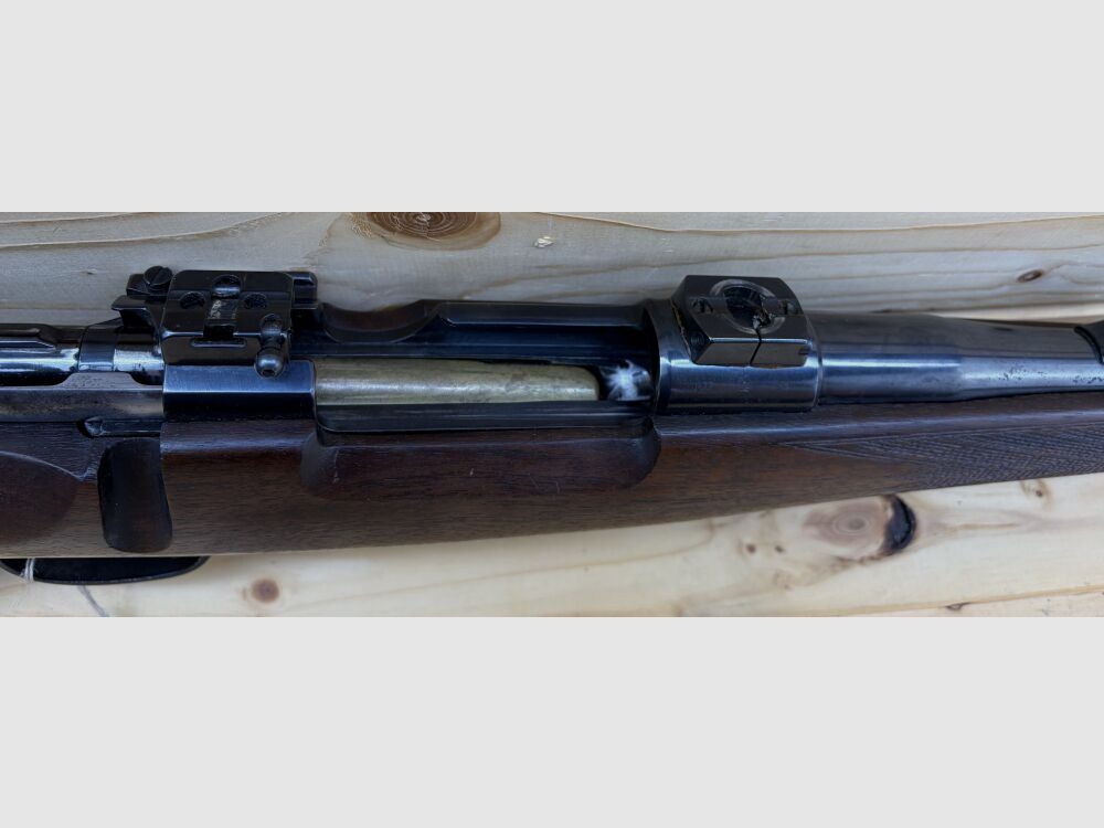 Repetierbüchse Voere Kufstein Mod. 98 Umbau, Kal.: 8x57IS mit EAW Schwenkmo 8x57JS