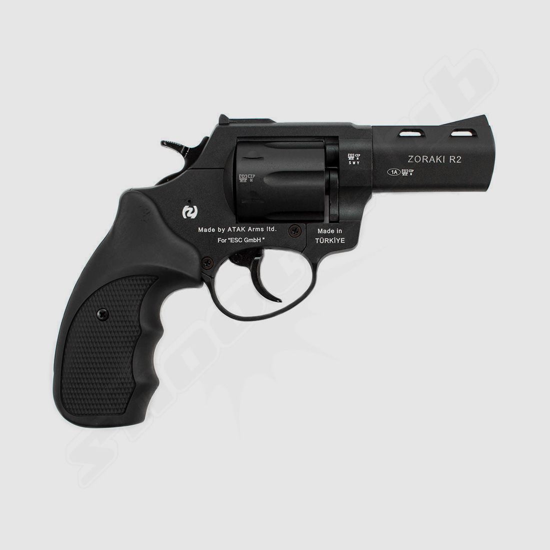 Zoraki R2 Schreckschussrevolver 3 Zoll 9mm R.K. - schwarz