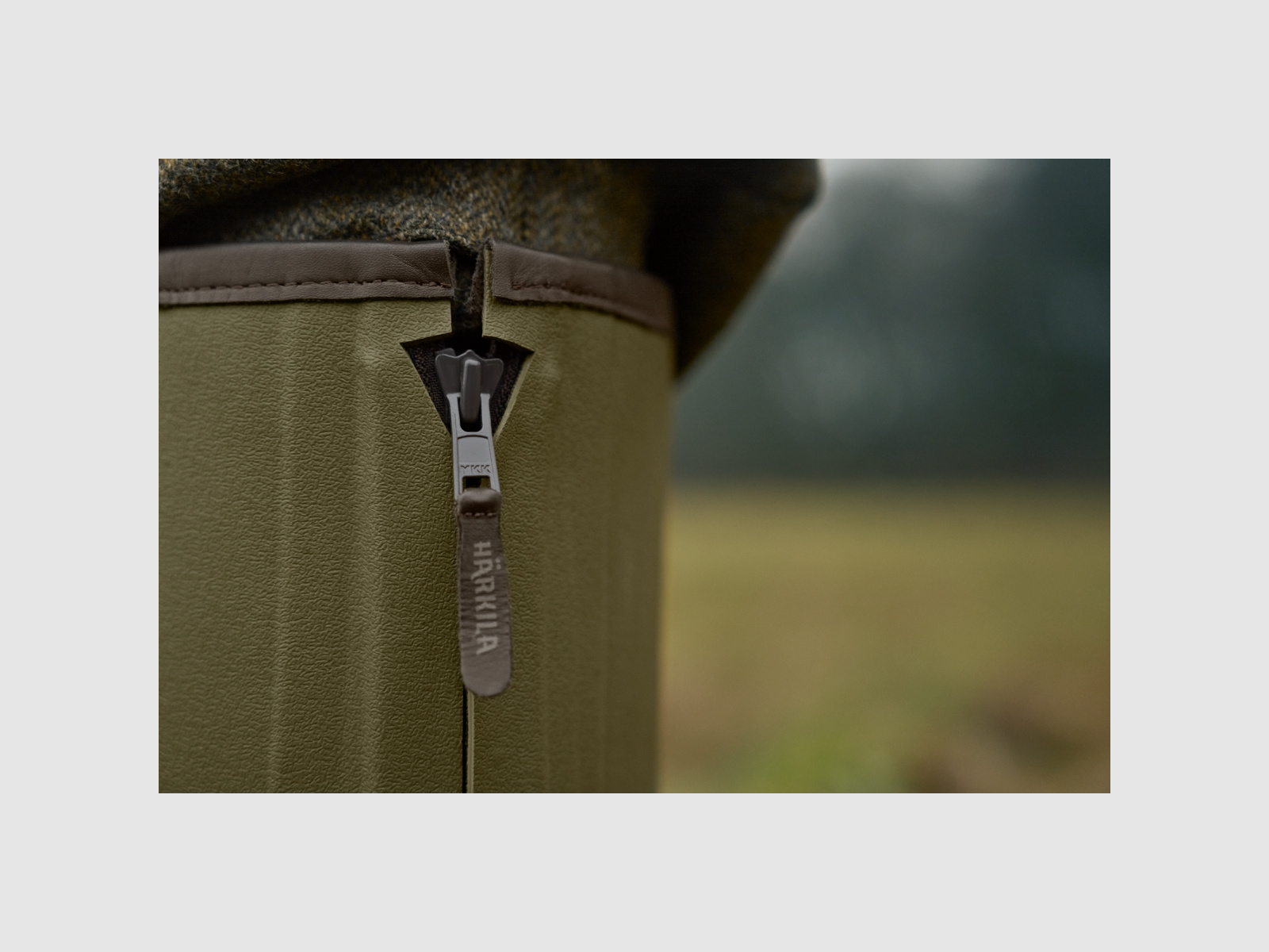 HÄRKILA Forest Zip Gummistiefel Dark olive