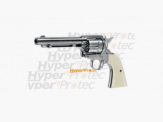 Colt Single Action Army 45 Nickel Metal Steel Ball Revolver