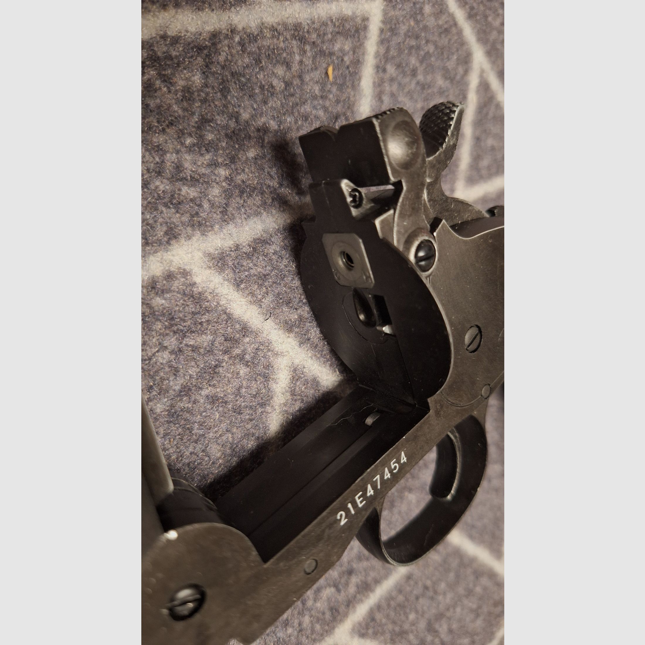 ASG Schofield 1877 6 Zoll Revolver Vollmetall CO2 6mm BB Aging Black