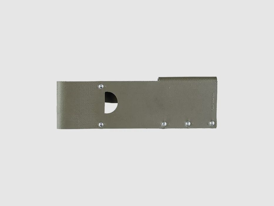 Bayonet belt buckle, plastic, olive, like new (stock item)