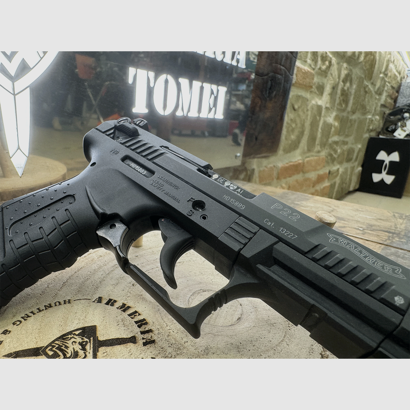 UŻYWANY – PISTOLET – WALTHER MOD. P22 TARGET kal. 22LR, zdjęcie 5 z 6
