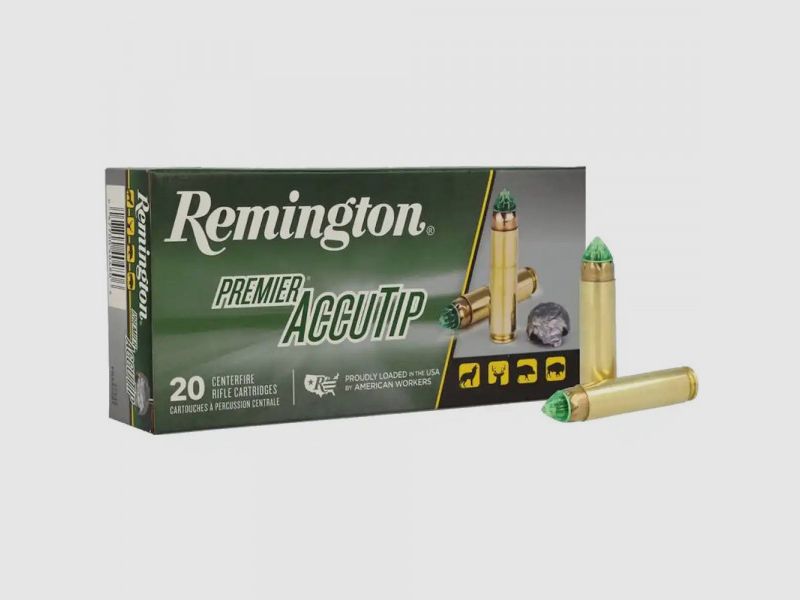 REMINGTON BÜCHSENPATRONEN - 450 BUSHMASTER ACCUTIP - 20 SCHUSS - 260 GRS. / 16,9 G.