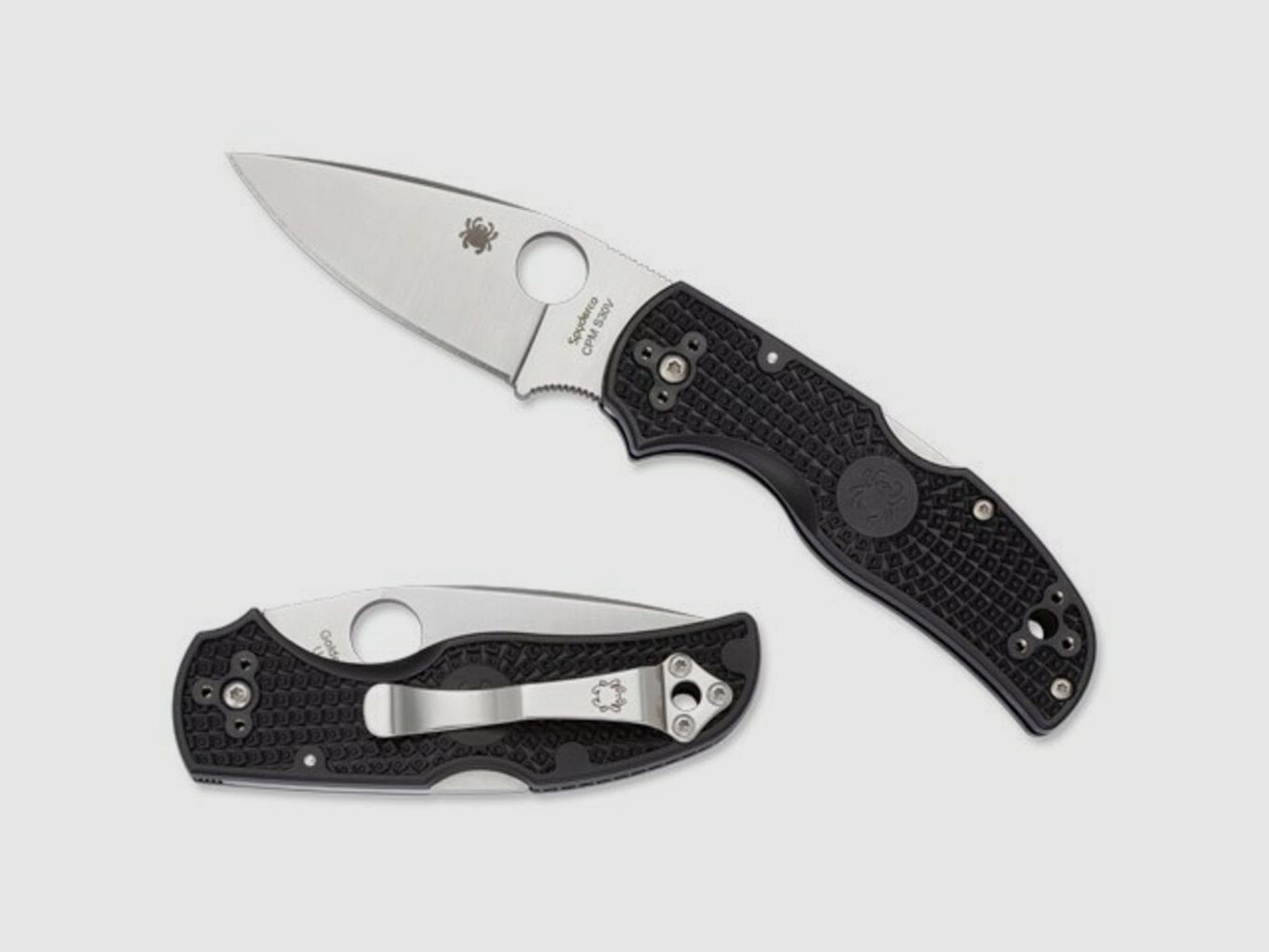 Navaja Spyderco Native 5 Mango FRN Negro Liso Acero, imagen 3 de 3