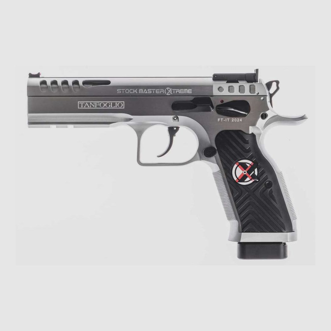 PISTOOL TANFOGLIO STOCK MASTER XTREME 9X19 CHROME, afbeelding 4 van 4