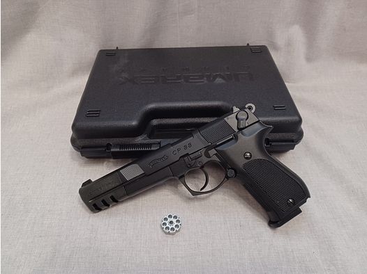 Walther CP88 Competition / black / 4,5 mm Diabolo / CO2 / Pistole / OVP (75)