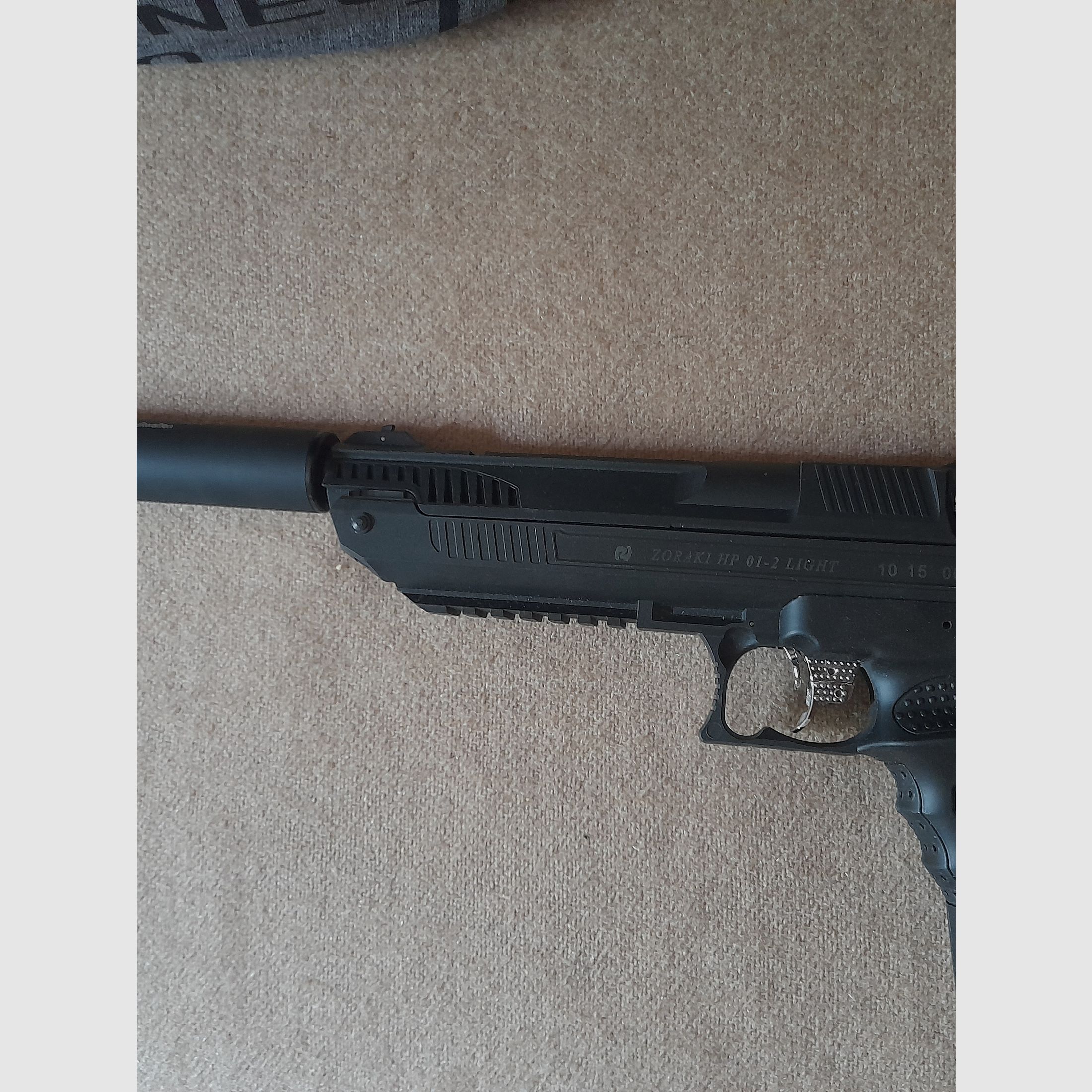 Pistolet à air comprimé Zoraki HP 01-2 Light avec silencieux ESC Death Wisper 15-34370