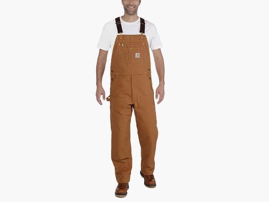 Carhartt Bib Suspender Pants Men's Carhartt® Brown 36