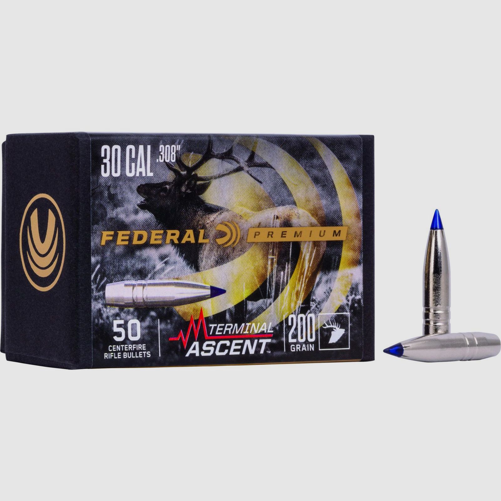 Balle Federal .30 / .308 Terminal Ascent 200GR 50 pièces #PB308TA2