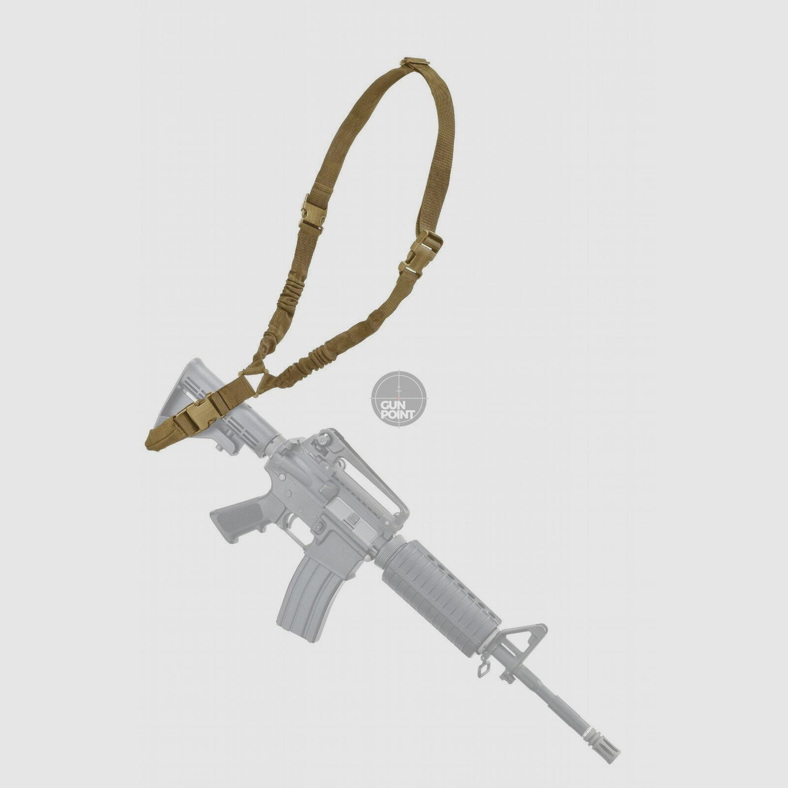 DEFCON 5 TACTICAL ASSAULT SLING 3 BUCKLES TAN COYOTE