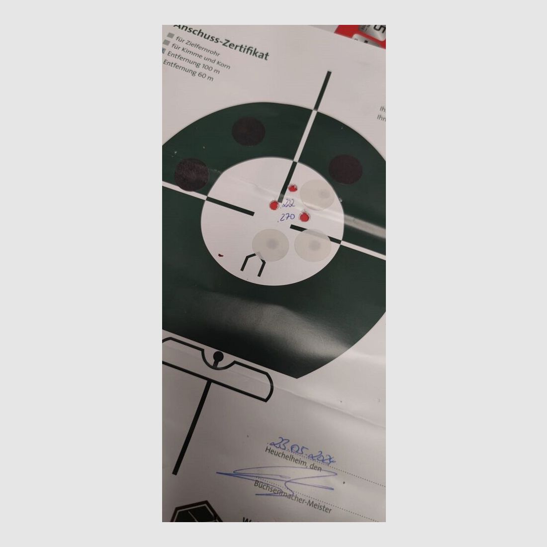 Heym Bergstutzen Mod. 55 zijwaarts met Zeiss HT 2,5-10x50