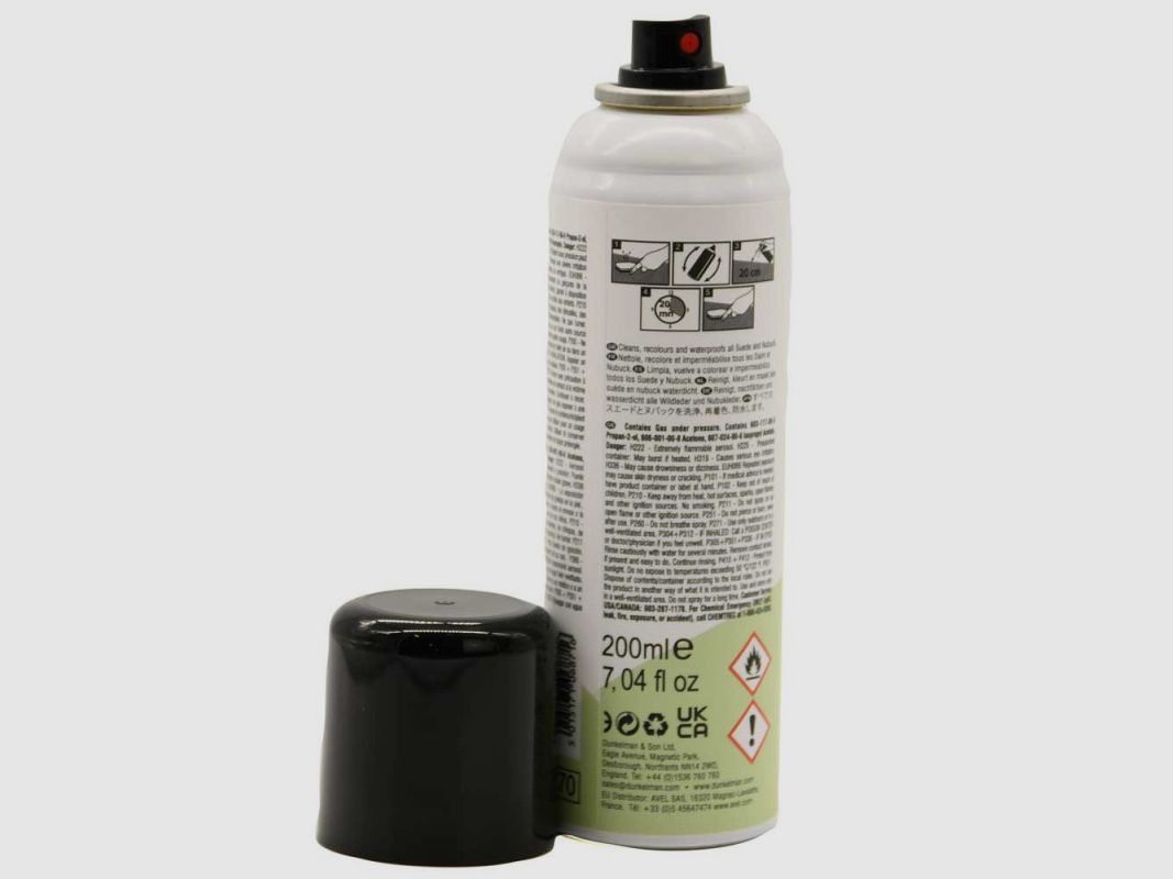 Imprägnierspray Wildleder/Nubuk 200ml dunkelbraun, Bild 2 von 4