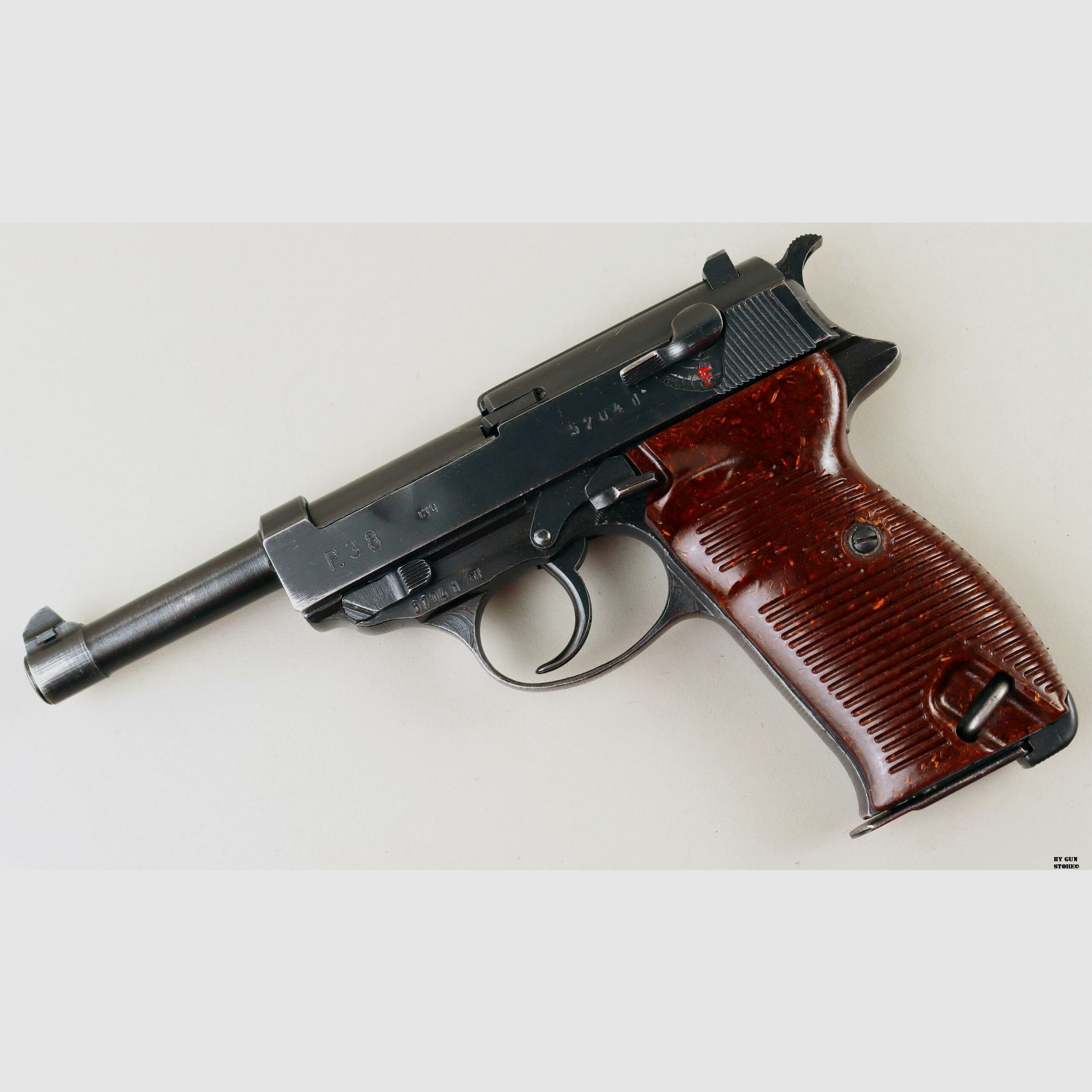 Pistolet Spreewerk CYQ mod. P38 cal. 9×19 Para n° de série 5704D, image 2 sur 18