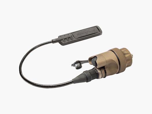 SureFire DS07 Scout Interruttore Remoto Tan – Dual Switch con Pannello di Pressione da 7 Pollici